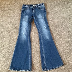 Wide leg flare KanCan jeans